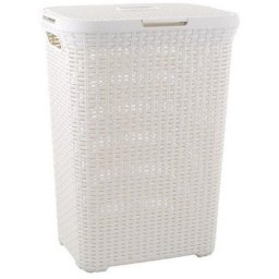 Rattan hats szennyestart, 60l, CURVER, trtfehr