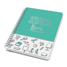 Spirlfzet, 162x215 mm, pontrcsos, 60 lap, kemnyfedeles, SIGEL "Jolie", Sketch Book