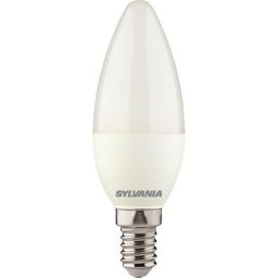 LED izz, E14, gyertya, 6,5W, 806lm, 2700K (MF), SYLVANIA "ToLEDo"