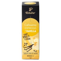 Kvkapszula, 10 db, TCHIBO "Cafissimo Espresso Vanilla"