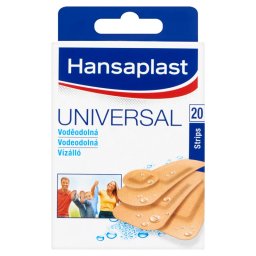 Hansaplast Universal vzll sebtapasz kisebb sebek, horzsolsok s vgsok lefedsre 20 db