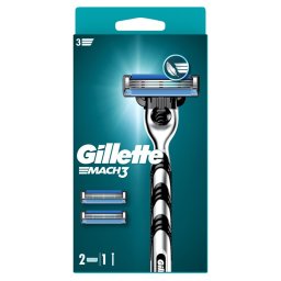 Gillette Mach3 Frfi Borotva, 1 db Gillette Borotva, 2 db Borotvabett