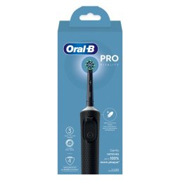 Oral-B Vitality Pro Protect X Clean fekete elektromos fogkefe 1 db