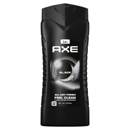AXE Black 3 in 1 tusfrd testre, arcra, hajra 400 ml