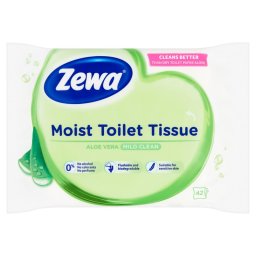 Zewa Aloe Vera nedves toalettpapr 42 db