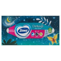 Zewa Deluxe Magic Garden dobozos illatmentes papr zsebkend 3 rteg 90 db