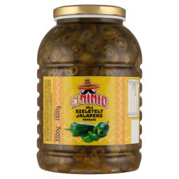 ELNINIO Zld Szeletelt Jalapeno Paprika 3,2 kg