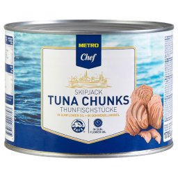 METRO Chef Tonhal Darabok Napraforg Olajban 1,260 kg
