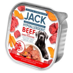 Jack Super Premium hipoallergn psttom teljes rtk eledel marhahssal s desburgonyval 150 g