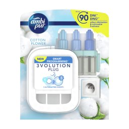 Lgfrisst elektromos kezdcsomag 20 ml Ambi Pur 3 Volution Cotton Flower