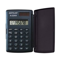 Zsebszmolgp 8 digit fedeles napelemes gumrozott gombokkal Antilop A-2269