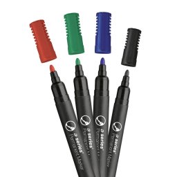 Alkoholos marker kszlet, 3mm, kerek hegy 4-es kszlet A-series
