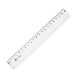 Vonalz 20cm, manyag Bluering(R)
