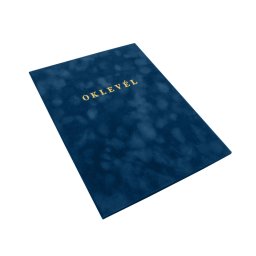 Oklevltart A4, prmium, arany nyomattal, Bluering(R) kk