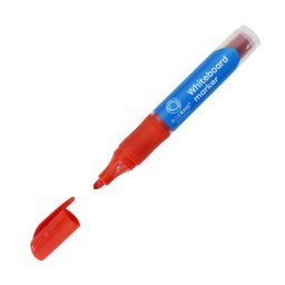 Tblamarker 3mm, kerek, cserlhet bettes, Bluering piros