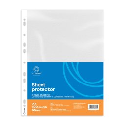 Genotherm lefzhet, A4, 55 micron narancsos 100 db/csomag, Bluering(R)