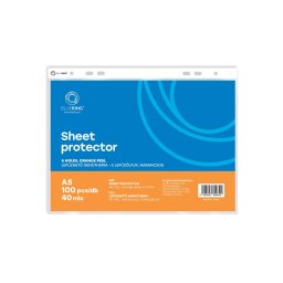Genotherm lefzhet, A5, 40 micron narancsos Bluering(R) 100 db/csomag,
