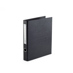 Gyrsknyv A4, 4,5cm, 2 gyrs PP/PP Bluering(R) Prmium fekete