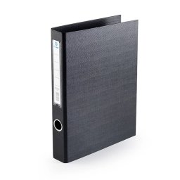 Gyrsknyv A4, 4,5cm, 4 gyrs PP/PP Bluering(R) Prmium fekete