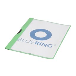 Gyorsfz klip mappa A4, manyag 30laphoz fm klippes Bluering(R) zld