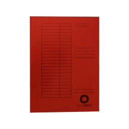 Gyorsfz A4, karton 230g Bluering(R) piros