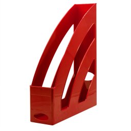 Iratpapucs 8cm, manyag, 80x327x253mm, Bluering(R), piros