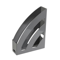 Iratpapucs 8cm, manyag, 80x327x253mm, Bluering(R), szrke