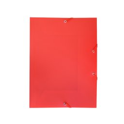 Gumis mappa A4, manyag Bluering(R) piros