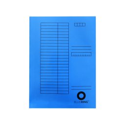 Iratgyjt, tblzatos plys dosszi A4, 230g. karton Bluering(R) kk