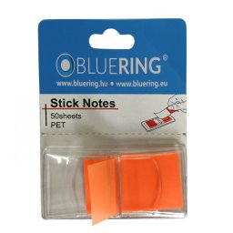 Jellcmke 25x45mm, 50lap, manyag Bluering(R) narancs