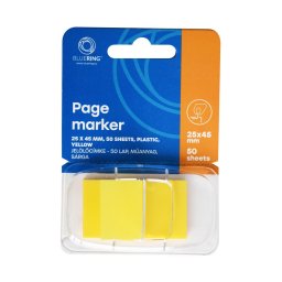 Jellcmke 25x45mm, 50lap, manyag Bluering(R) srga
