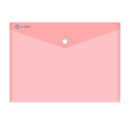 Irattart tasak A4, PP patentos Bluering(R) transzparens piros