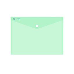 Irattart tasak A5, PP patentos Bluering(R) transzparens zld