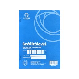 Szlltlevl A5, 50x3lapos B.10-70/A/V Bluering(R)