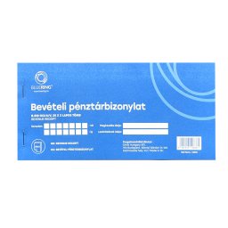 Bevteli pnztrbizonylat 25x3lapos B.318-102/A/V Bluering(R)
