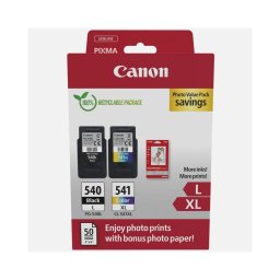 Canon PG540L + CL541XL tintapatron + 50 db GP501 10x15 fnyes fotpapr multipack ORIGINAL