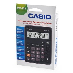 Szmolgp asztali 12 digit, dnttt kijelz Casio MX12B fekete