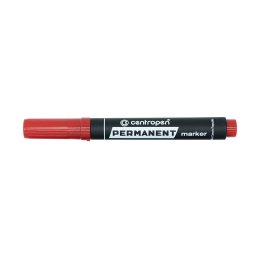 Alkoholos marker 1-4,6mm, vgott hegy, Centropen 8576 piros