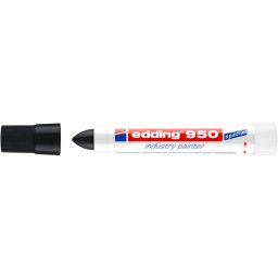 Alkoholos jell marker 10mm, kpos Edding 950 fekete