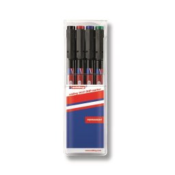 Alkoholos marker kszlet 0,6mm, 141F OHP Edding 4 klf. szn