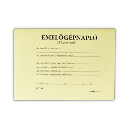 Emelgpnapl 24 lapos A/5 fekv K0748