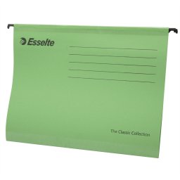 Fggmappa A4, karton Esselte Classic 90318, zld