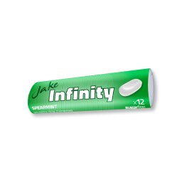 Cukorka mentolos, JAKE Infinity 12db/csomag