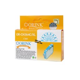 Utngyrtott Hp 364XL/CB323EE tintapatron cyan ORINK