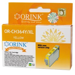 Utngyrtott Hp 364XL/CB325EE tintapatron yellow ORINK