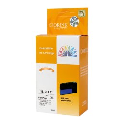 Utngyrtott Hp 711XL/CZ130A tintapatron cyan ORINK
