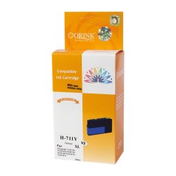 Utngyrtott Hp 711XL/CZ132A tintapatron yellow ORINK