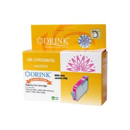 Utngyrtott Hp 920XL/CD973A tintapatron magenta ORINK