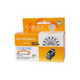 Utngyrtott Hp 920XL/CD975A tintapatron black ORINK