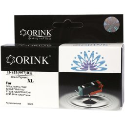 Utngyrtott Hp 953XL/L0S70AE tintapatron black ORINK